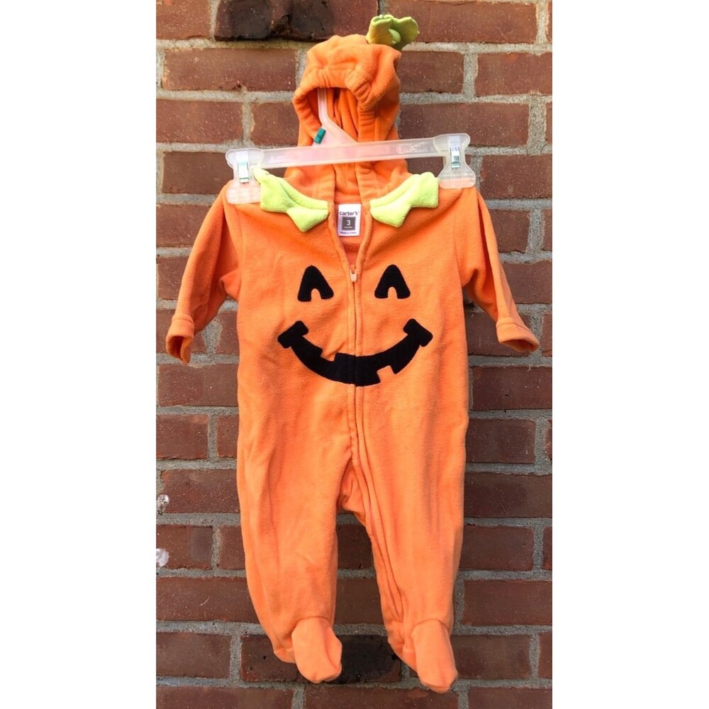 Pumpkin Halloween Costume Size 3M